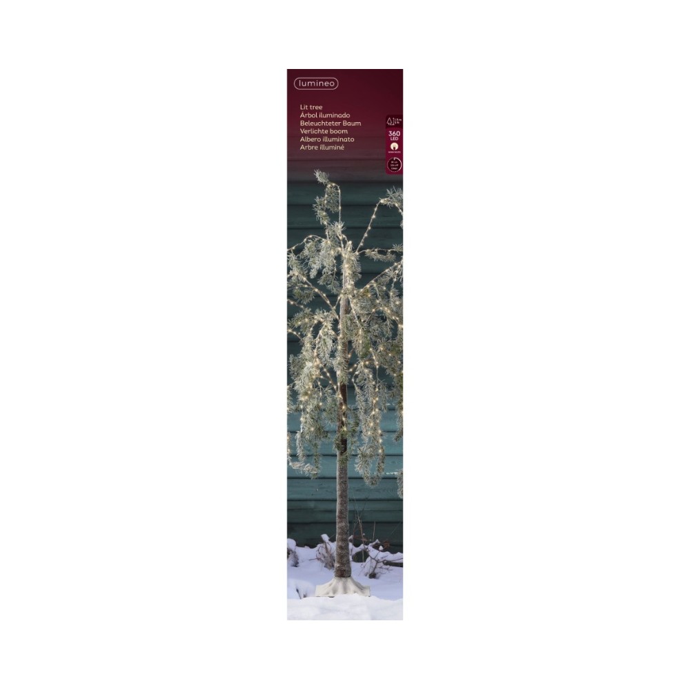 ALBERO GHIACCIATO LED H.150CM.